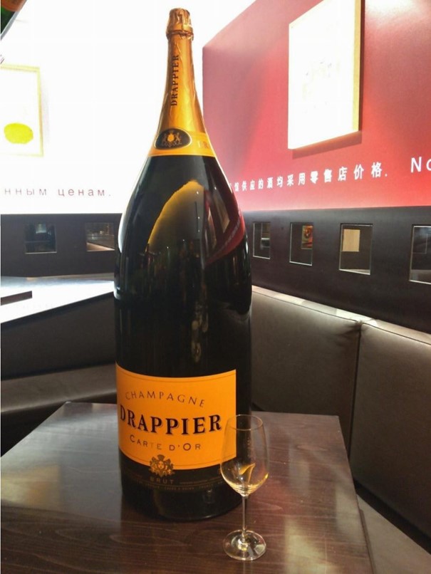 Drappier şampanyasından bir Melschizedech