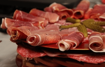 Assortment of cold meats