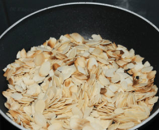 Blondir des amandes Blondir des amandes