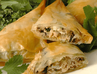 Bricks en pâte filo Bricks en pâte filo