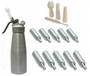 Cartouches de gaz et siphon