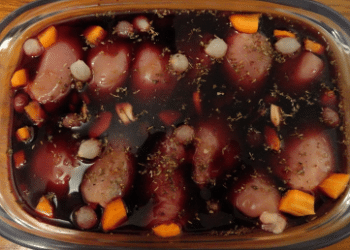 Civet de li&egrave;vre en marinade