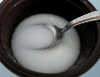 Dilution de maïzena Dilution de maïzena