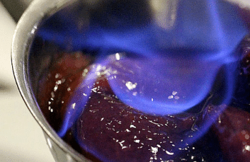 Filet de gibier flamb&eacute;