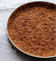 Fond de tarte speculoos