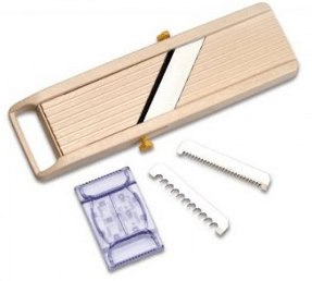 Mandoline en bois multi-lames Mandoline en bois multi-lames