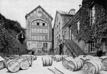 Usine de porcelaine d&eacute;but du XIXe si&egrave;cle