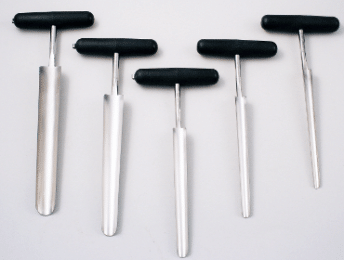 Sondes &agrave; fromage de tailles diff&eacute;rentes