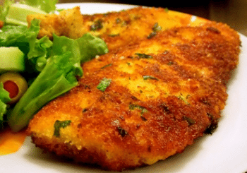 Escalope panée à la milanaise Escalope panée à la milanaise