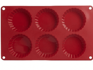 Tescoma Delícia Moule à Tartelettes En Plastique Jaune - Facile Et Rapide