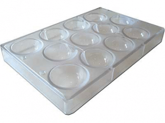 Moule demi-sphères en polycarbonate Moule demi-sphères en polycarbonate