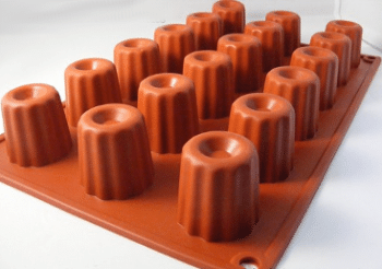 Moules &agrave; cannel&eacute;s en silicone
