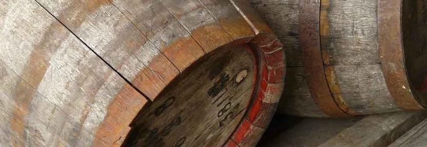 Beaujolais barrels