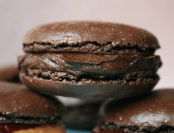 Macarons au chocolat