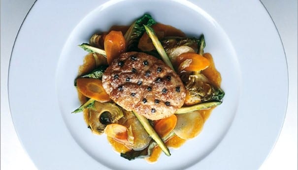 Ris de veau à la Gastronome et légumes printaniers