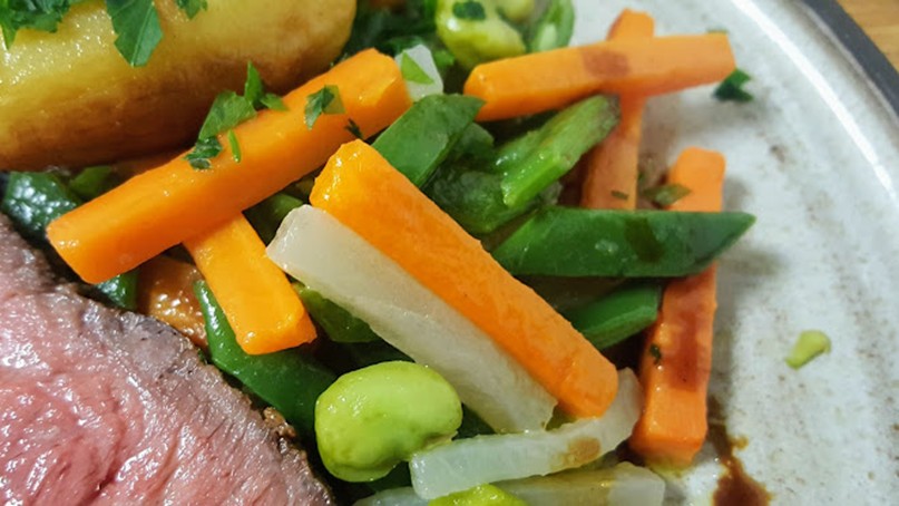 Tournedos à la fleuriste