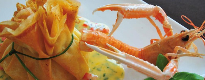 Langoustine en zijn kapelaan