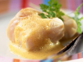 Cabillaud sauce vanille