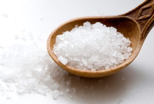 Coarse salt