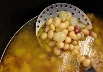 Minestrone aux cocos de Paimpol
