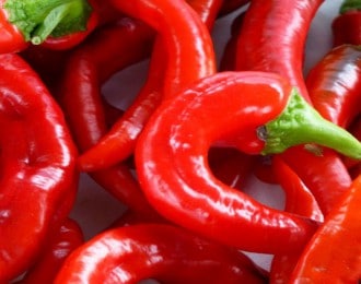 Piment banane rouge