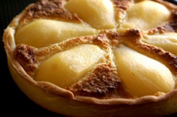 Tarte Bourdaloue aux poires williams