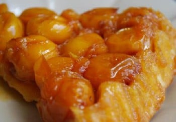 Tarte tatin aux mirabelles