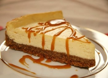 Cheesecake au sirop d’érable