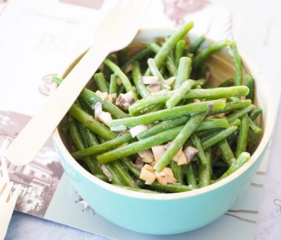 Salade de haricots verts croquants façon Paul Bocuse