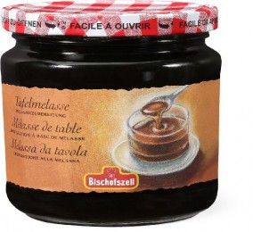 Bocal de mélasse de table