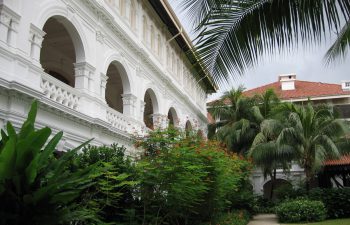 Raffles Hotel côté jardin