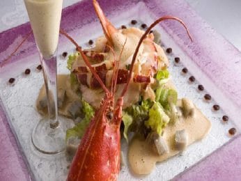 Matelote de fruits de mer en sabayon de muscadet