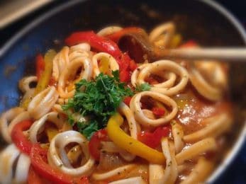 Calamars à la mexicaine