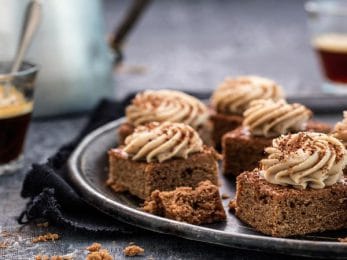 Carrés de pain d’épices Nesselrode