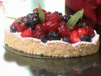 Dacquoise aux fruits rouges