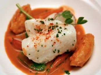 Darne de cabillaud sauce Nantua