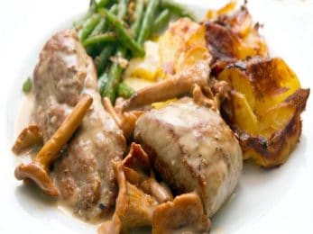 Filet de marcassin aux girolles
