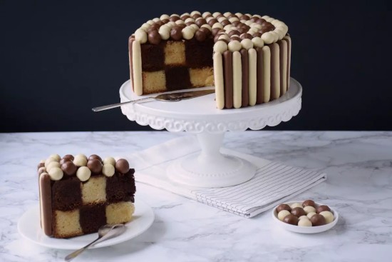 Gâteau damier