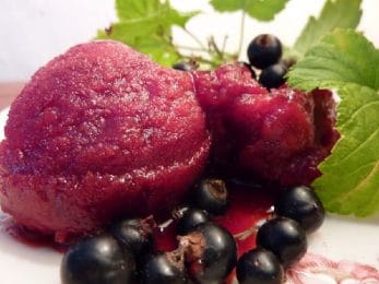 Sorbet à la dijonnaise