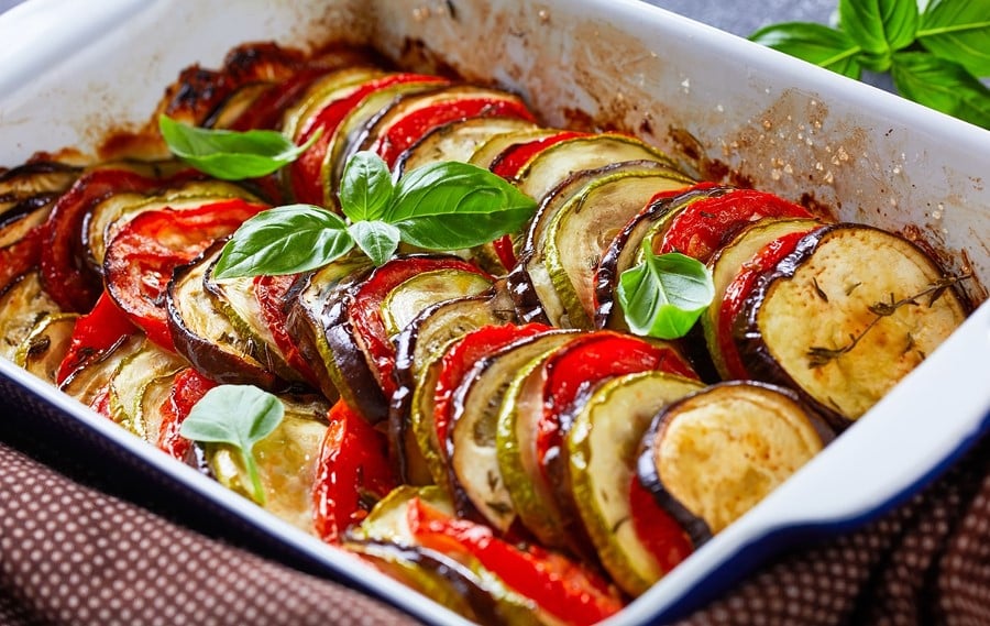 Provencal vegetable tian