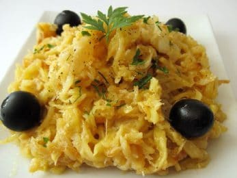 Bacalhau a braz