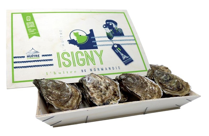 Bourriche d'huîtres d'Isigny