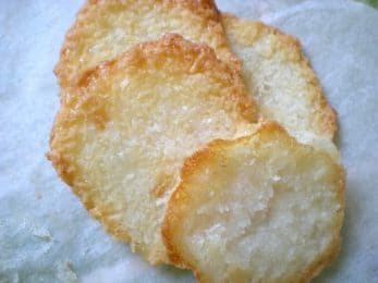 Tuiles à la noix de coco