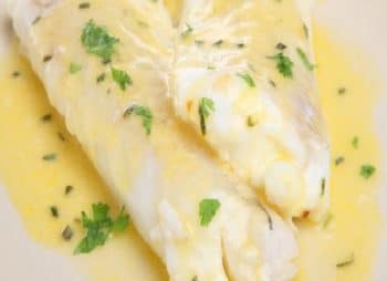 Filets de colin au beurre blanc