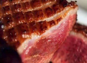 Magret de canard grillé