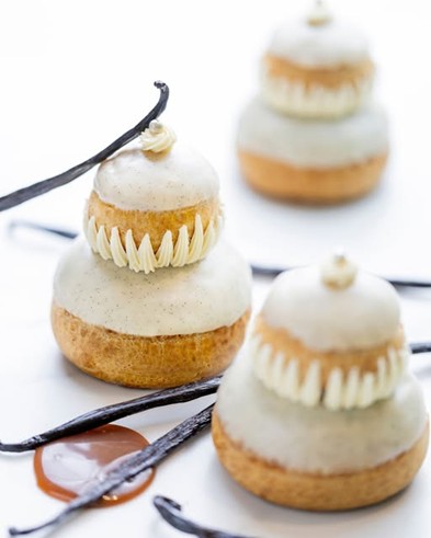 Religieuses &agrave; la vanille
