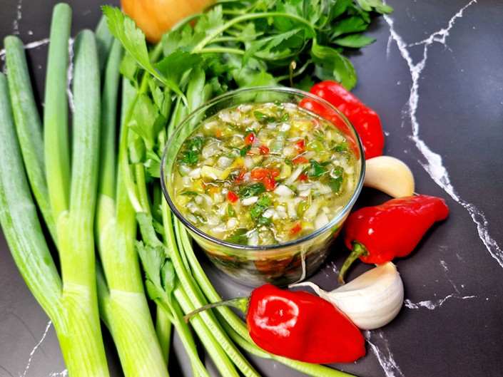 Sauce chien et ses ingrédients