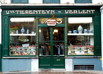 Vitrine de la boutique Vve Tierenteyn - Verlent