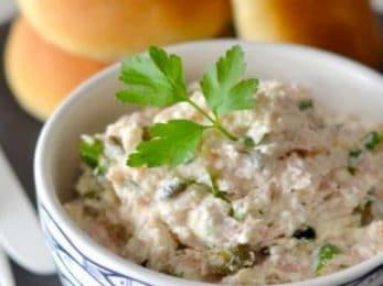 Tartinade de thon aux câpres