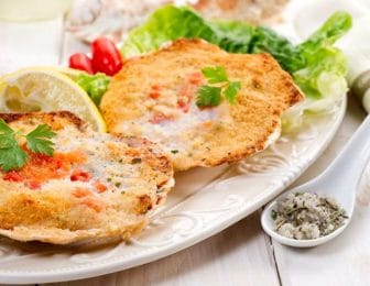 Coquilles gratinées au poisson et crevettes